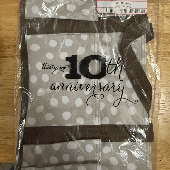 Thirty-one Polka Dot Storage Tote Bag - Picture 4 of 4